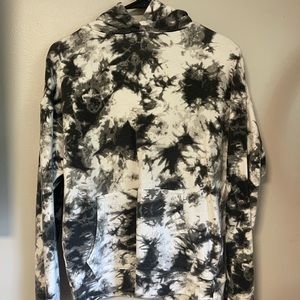 Tie dye splats hoodie